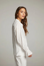 Load image into Gallery viewer, Chaser Dolphin White Button Down