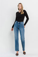 Load image into Gallery viewer, Flying Monkey High Rise Straight Leg Denim