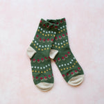 Load image into Gallery viewer, Full Bloom Socks -green