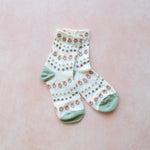 Load image into Gallery viewer, FullBloomSocks-Ivory