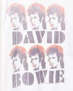 Load image into Gallery viewer, David Bowie Faces Vintage Tee - Unisex - CloseJunkfoodDavidBowie3