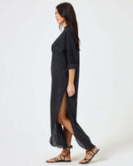 Load image into Gallery viewer, Capistrano Tunic -black