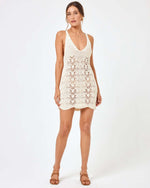 Load image into Gallery viewer, L*SPACE x Hanna Montazami Lisola Cover-Up - Coconut - Front