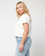 Load image into Gallery viewer, L*Space Cream All Day Top in Cream - Side