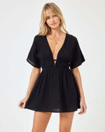 Load image into Gallery viewer, LSpace Black Ocean Eyes Tunic - Close