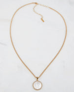 Load image into Gallery viewer, NatalieBJewelry-Le-Gaurdian-Gold-Necklace-02