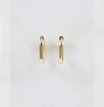 Load image into Gallery viewer, NatalieBJewelry-Uma-Gold-Hoops-Side