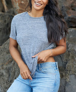 Load image into Gallery viewer, Outerknown-Offshore-Linen-Gray-Tee-02