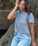 Load image into Gallery viewer, Outerknown-Offshore-Linen-Gray-Tee-03