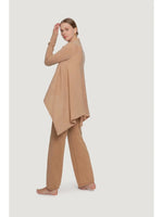 Load image into Gallery viewer, Quinn Waterfall Tan Cardigan