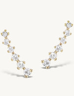 Load image into Gallery viewer, Sophie Ratner's Diamond Swell Studs
