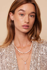 Load image into Gallery viewer, Sorrento Necklace, Freshwater Pearls Model