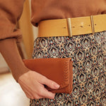 Load image into Gallery viewer, Amsterdam Heritage Leather Wallet Cognac