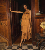 Load image into Gallery viewer, cleobella-dasha-midi-dress-bronze-dresses-cleobella-03