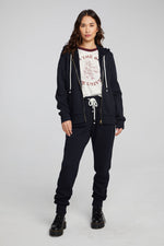 Load image into Gallery viewer, chaser-Lex-Shadow-Black-Zip-Up-Hoodie-08