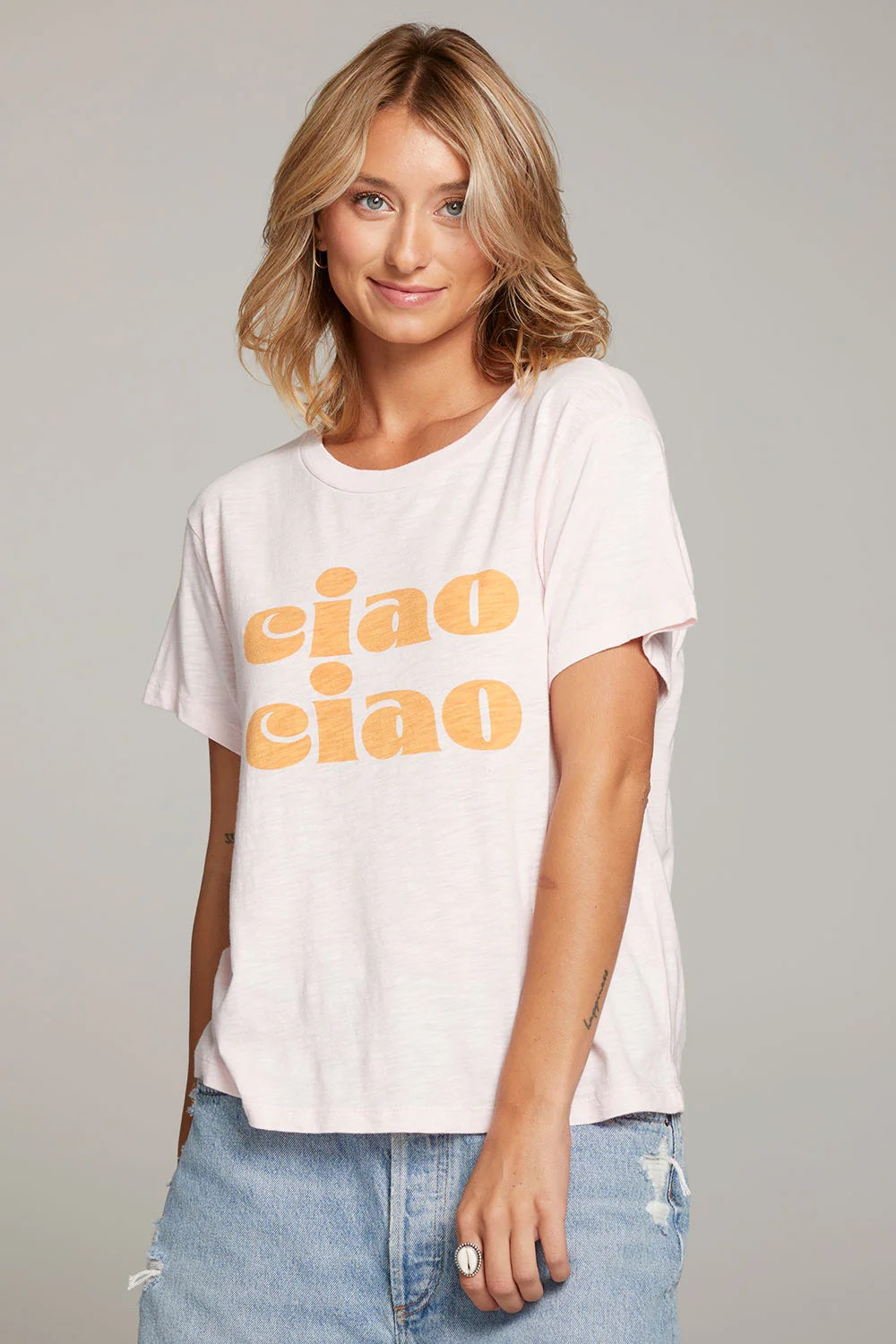 Chaser Ciao Tee -Pink Sands Boutique