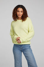 Load image into Gallery viewer, chaser-frankie-limelight-pullover-sweater-front-02