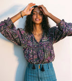 Load image into Gallery viewer, Cleobella Ainsley Blouse in Paisley