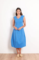 Load image into Gallery viewer, Foil Believe The Hype Azure Dress