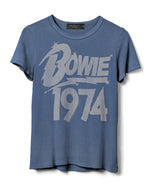 Load image into Gallery viewer, Junk Food Clothing Bowie 1974 Tour Tee in Blue