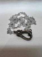 Load image into Gallery viewer, Aquamarine Necklace in Silver