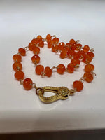 Load image into Gallery viewer, Carnelian Necklace