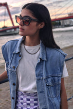 Load image into Gallery viewer, dick-moby-malaga-storm-blue-sunglasses-lifestyle