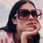 Load image into Gallery viewer, dick-moby-honolulu-recycled-black-sunglasses-lifestyle