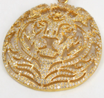 Load image into Gallery viewer, Lion Diamond Pendant