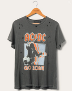Load image into Gallery viewer, Women's AC/DC Go Zone Vintage Destroy Tee