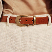 Annie Belt Gold Buckle