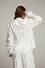 Load image into Gallery viewer, Chaser Dolphin White Button Down
