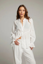 Load image into Gallery viewer, Chaser Dolphin White Button Down
