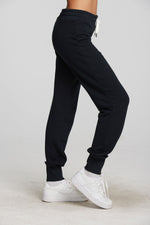 Load image into Gallery viewer, Chaser-Libertine-Black-Jogger-Side
