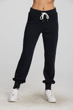 Load image into Gallery viewer, Chaser-Libertine-Black-Joggers
