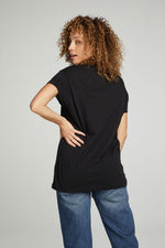 Load image into Gallery viewer, Chaser-Oversized-Tee-Black-Back-02
