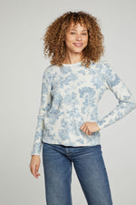 Load image into Gallery viewer, Chaser-thermal-long-sleeve-berkshire-blue-front-shot
