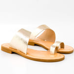 Load image into Gallery viewer, Cocobelle Aria Gold Sandal
