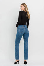 Load image into Gallery viewer, Flying Monkey High Rise Straight Leg Denim
