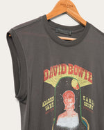 Load image into Gallery viewer, Junk Food Bowie Muscle Tee Closeup
