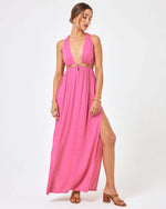 Load image into Gallery viewer, LSpace - Rafael Cover-Up - Begonia - Sdie
