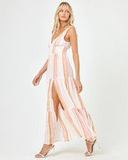 LSpace Lilkoi Dress Vaca Stripe