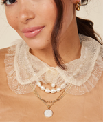 Load image into Gallery viewer, NatalieBJewelry-Le-Gaurdian-Gold-Necklace-Model-01
