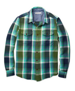 Load image into Gallery viewer, Outerknown-BlanketShirt-Jade-Hammonds-Plaid

