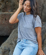 Load image into Gallery viewer, Outerknown-Offshore-Linen-Gray-Tee-03
