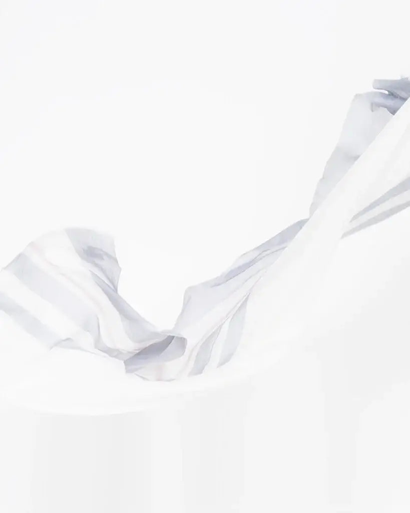 QUINN Striped Cashmere Scarf - Detail