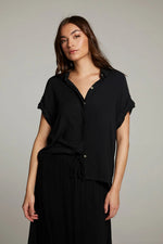 Load image into Gallery viewer, Chaser Rythmm Button Down Black
