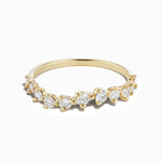 Load image into Gallery viewer, Sophie Ratner Half Band Diamond Swell Ring
