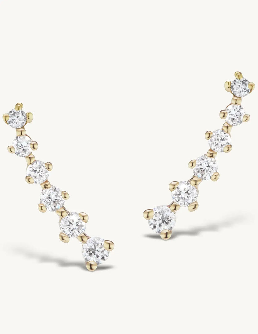 Sophie Ratner's Diamond Swell Studs