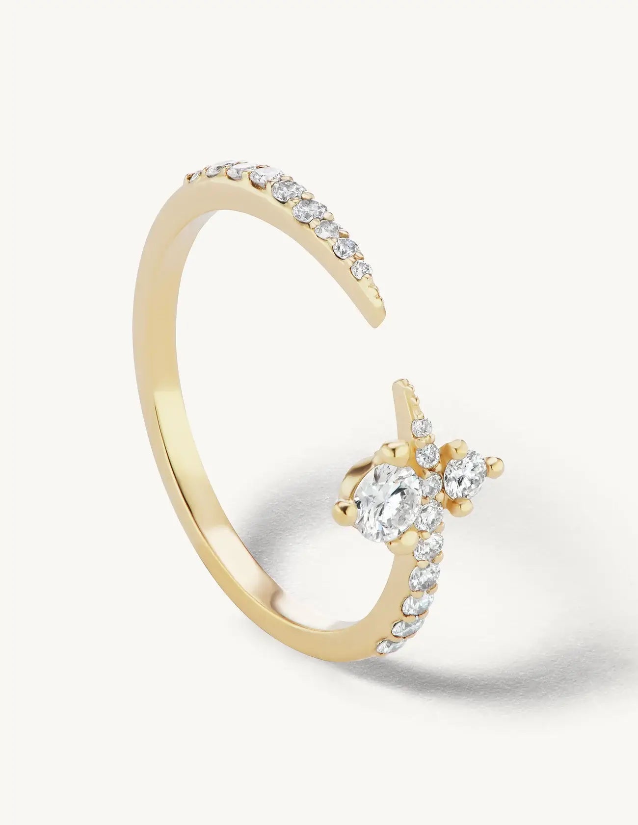 Sophie Ratner Pave Apex Ring 